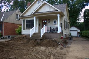 Construction: Mid Century Home, Before / After